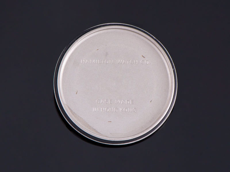 Hamilton Avirex Branded 9219 Hacking Khaki Field Inner Watch Case Back
