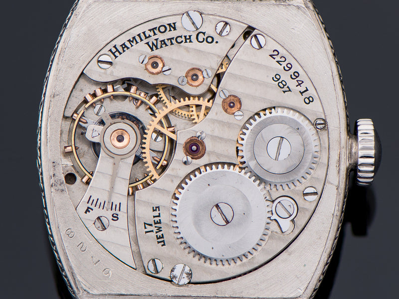 Hamilton Barrel 987 Watch Movement