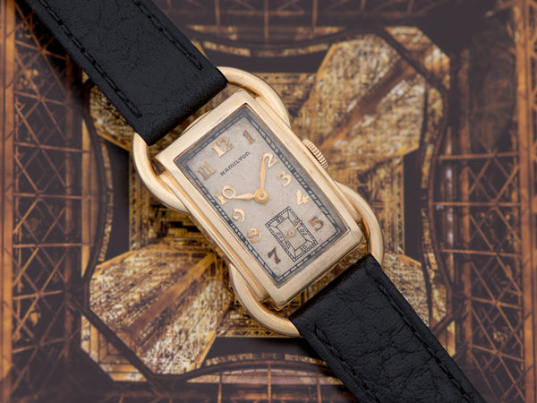 Hamilton Bentley 14K Yellow Gold Watch