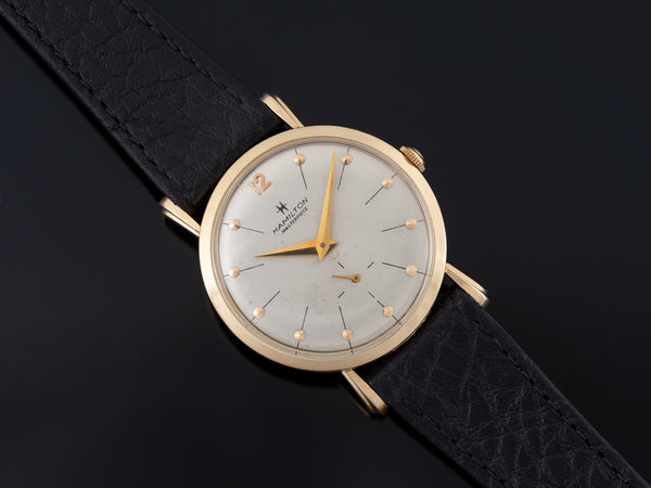 Hamilton Bradford 14K Yellow Gold Watch