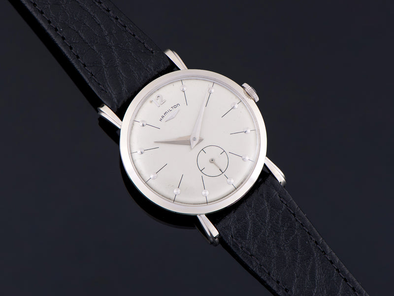 Hamilton Bradford "B" 14K White Gold Watch