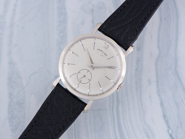 Hamilton Bradford "B" 14K White Gold Watch