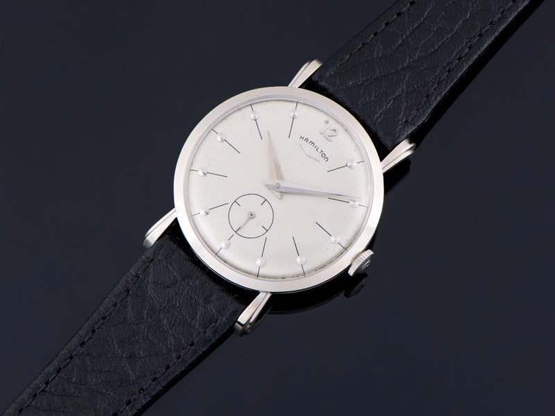 Hamilton Bradford "B" 14K White Gold Watch