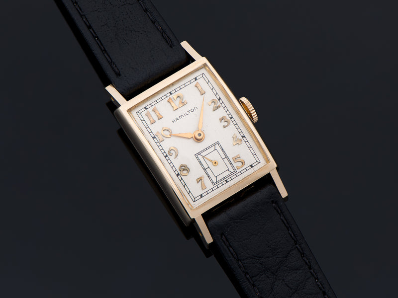 Hamilton Brockton 10K Solid Gold Watch