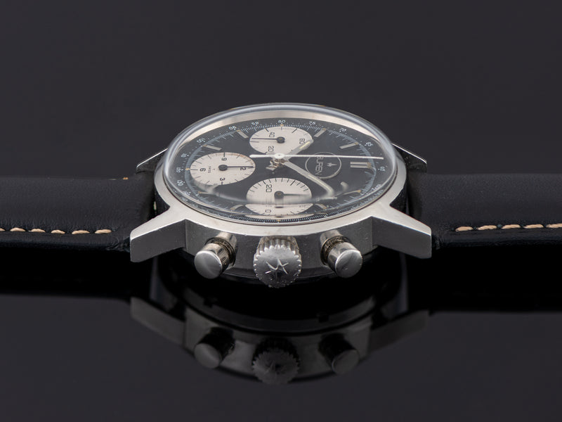 Hamilton Buren Chronograph Reverse Panda Valjoux 7736 Watch