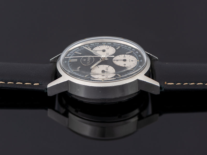 Hamilton Buren Chronograph Reverse Panda Valjoux 7736 Watch