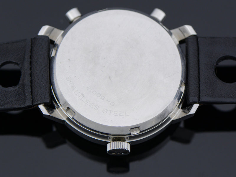 Hamilton Chrono-Matic "A" Caliber 11 Automatic Panda Vintage Watch Case Back