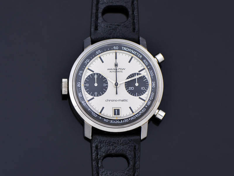 Hamilton Chrono-Matic "A" Caliber 11 Automatic Panda Watch