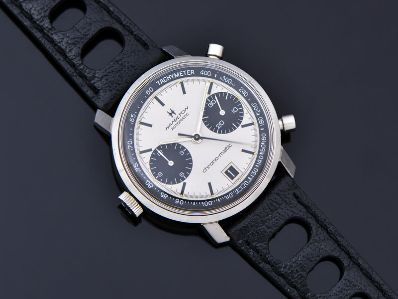 Hamilton Chrono-Matic "A" Caliber 11 Automatic Panda Watch