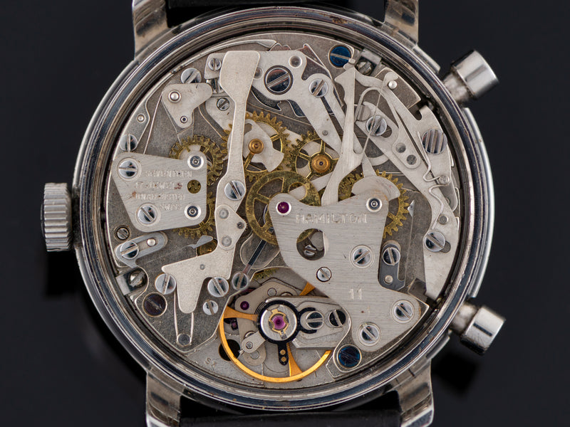 Hamilton Chrono-Matic "A" Caliber 11 Automatic Panda Watch Movement