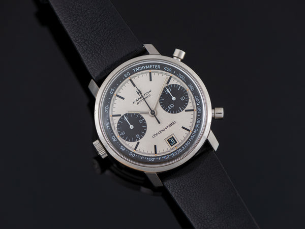Hamilton Chrono-Matic "A" Caliber 11 Automatic Panda Watch
