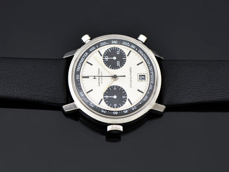 Hamilton Chrono-Matic "A" Caliber 11 Automatic Panda Watch