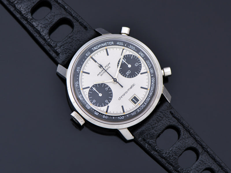 Hamilton Chrono-Matic "A" Caliber 11 Automatic Panda Watch
