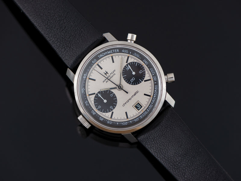 Hamilton Chrono-Matic "A" Caliber 11 Automatic Panda Watch