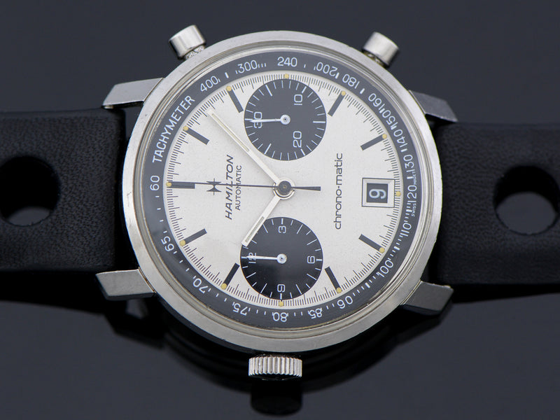 Hamilton Chrono-Matic "A" Caliber 11 Automatic Panda | Vintage