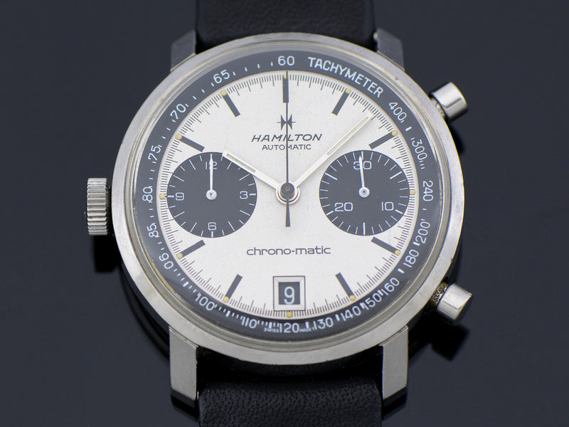Hamilton Chrono-Matic "A" Caliber 11 Automatic Panda | Vintage