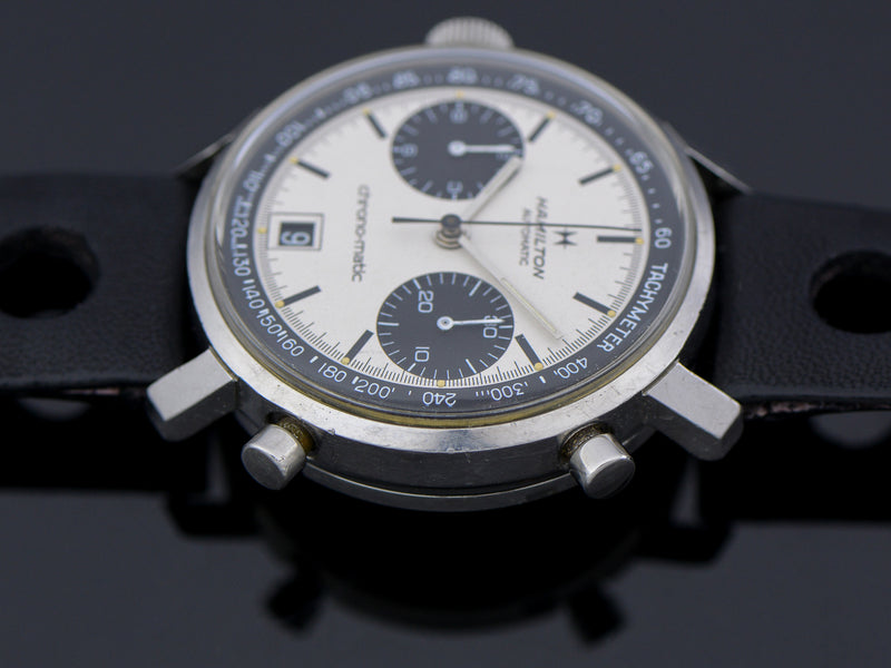 Hamilton Chrono-Matic "A" Caliber 11 Automatic Panda | Vintage