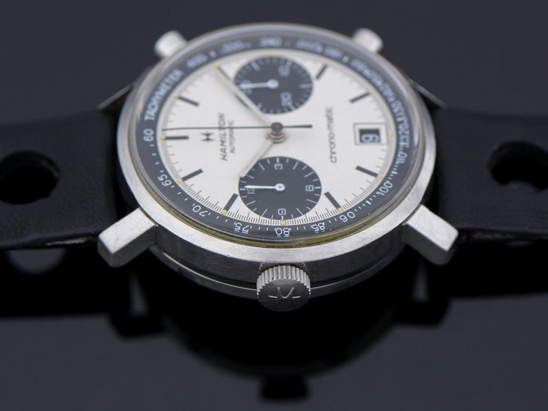 Hamilton Chrono-Matic "A" Caliber 11 Automatic Panda | Vintage