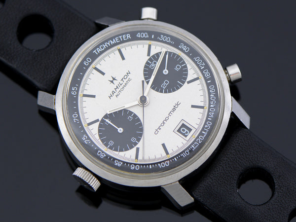 Hamilton Chrono-Matic "A" Caliber 11 Automatic Panda | Vintage