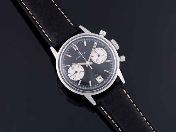 Hamilton Chronograph Reverse Panda Valjoux 7732 Watch