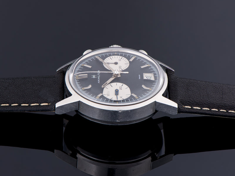Hamilton Chronograph Reverse Panda Valjoux 7732 Watch