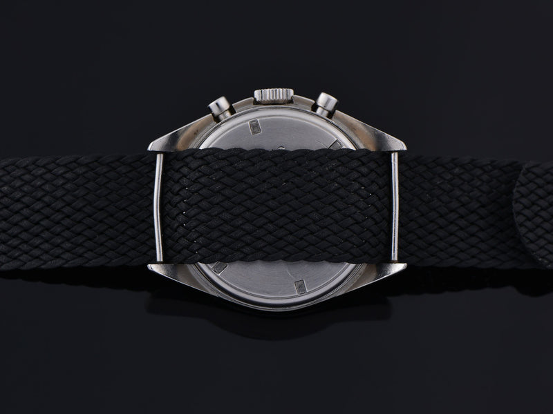 Hamilton Chronograph Valjoux 7733 British Royal Navy Pilot's Asymmetric Watch Case Back With Through Strap