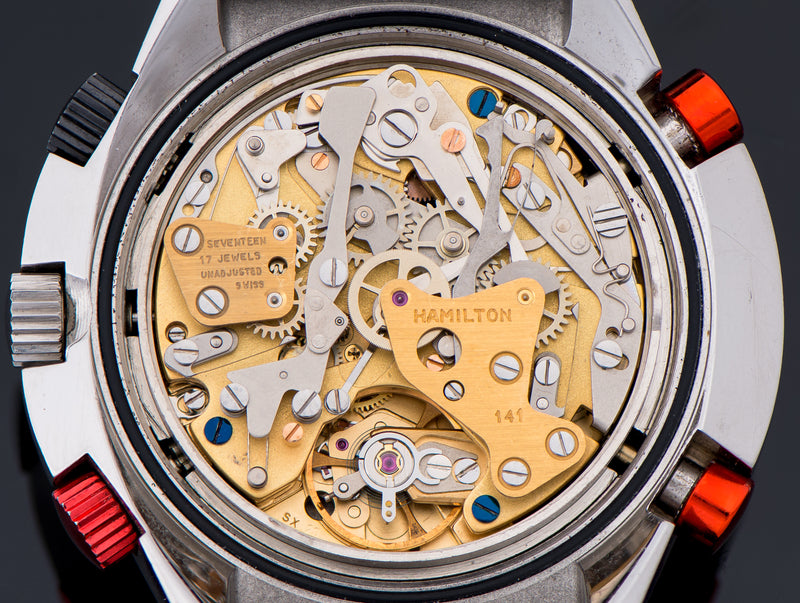 Hamilton Count-Down Chrono-Matic GMT Caliber 14 Watch Movement