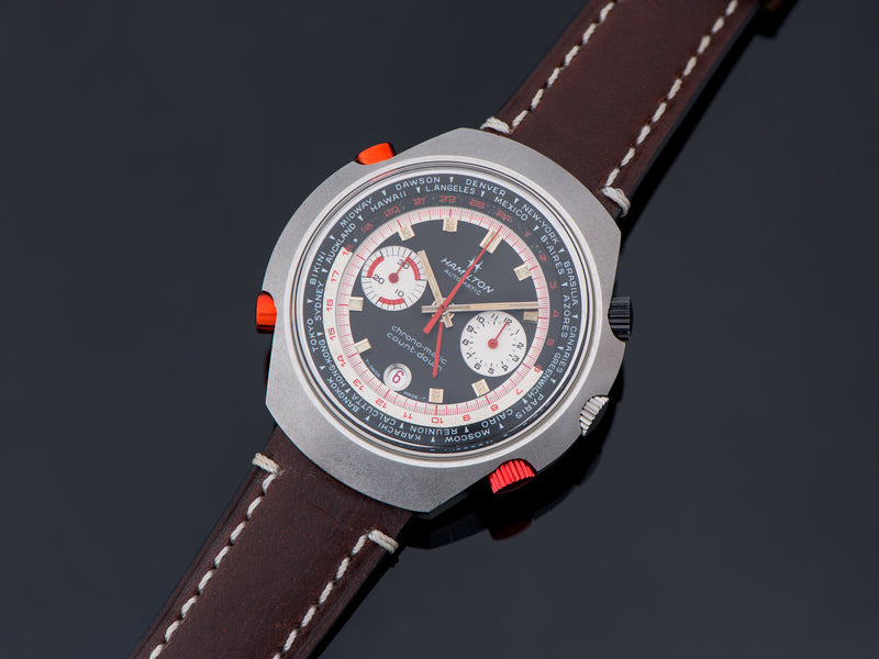 Hamilton Count-Down Chrono-Matic GMT Caliber 14 Watch