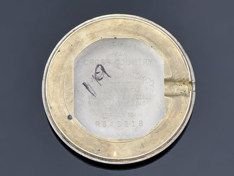 Hamilton Cross Country Vintage Watch Case Back