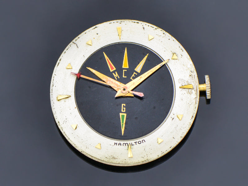 Hamilton Cross Country Vintage Watch Dial