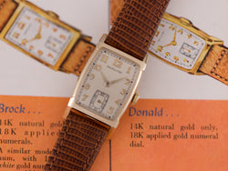 Hamilton Donald 14K Solid Gold Watch