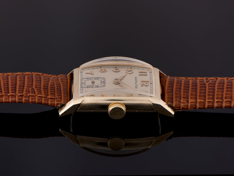 Hamilton Donald 14K Solid Gold Watch