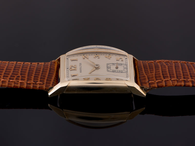 Hamilton Donald 14K Solid Gold Watch