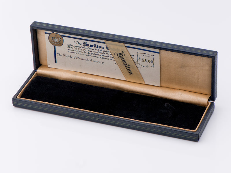 Hamilton Early Watch Box 20s to 30s "Shape" Models