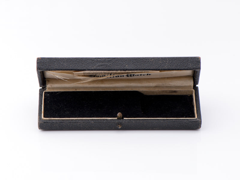 Vintage hamilton watch box discount