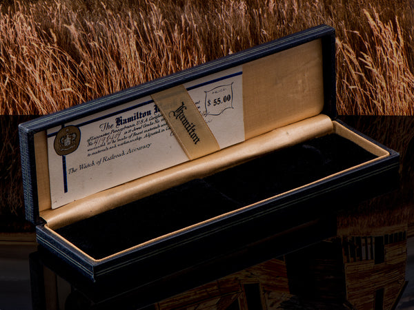 Hamilton Early Watch Box 20s to 30s "Shape" Models