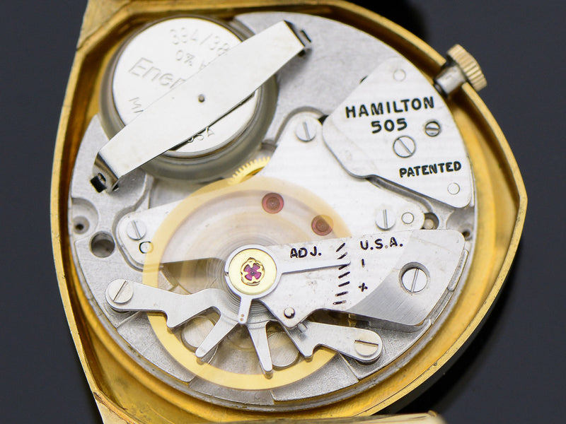 Hamilton Electric 14K Gold Savitar Watch 505 Electric Movement