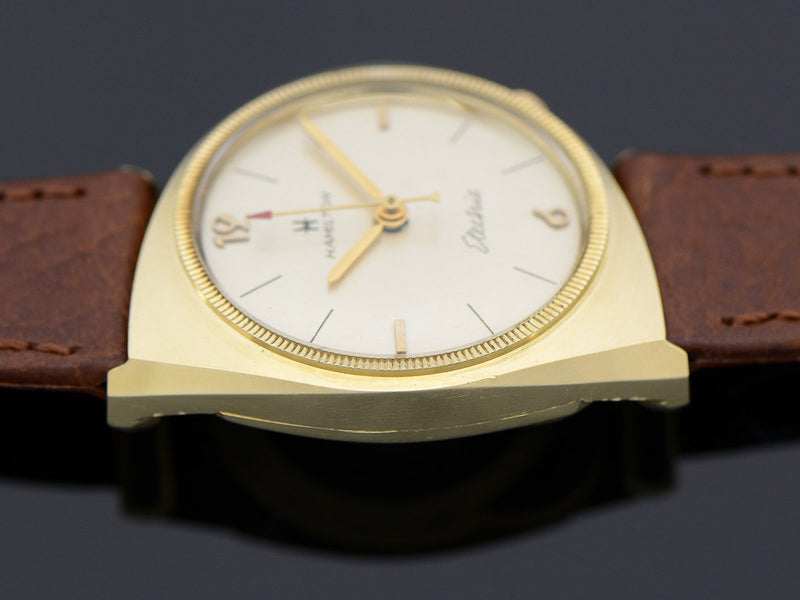 Hamilton Electric 14K Gold Savitar Watch