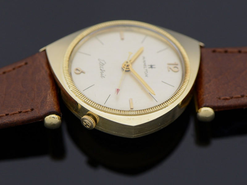 Hamilton Electric 14K Gold Savitar Watch