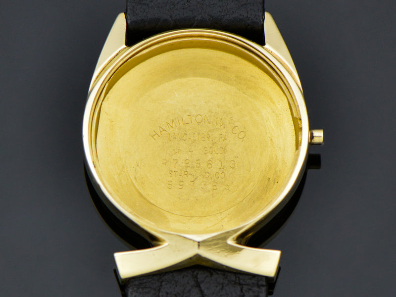 Hamilton Electric 14K Polaris II Watch Case Back | Vintage