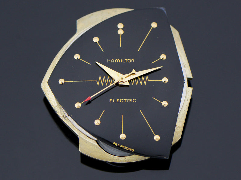 Hamilton Electric 14K Ventura Black Dial Vintage Watch Dial