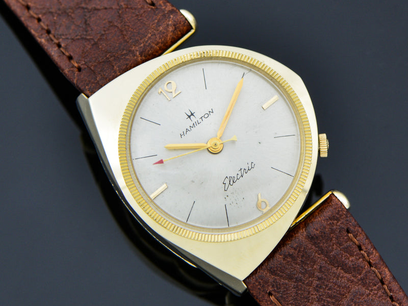Hamilton Electric 14K Yellow Gold Savitar Watch | Vintage