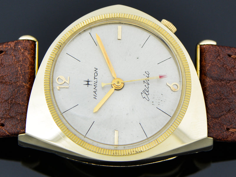 Hamilton Electric 14K Yellow Gold Savitar Watch | Vintage