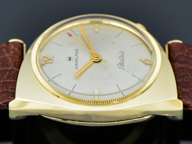 Hamilton Electric 14K Yellow Gold Savitar Watch | Vintage
