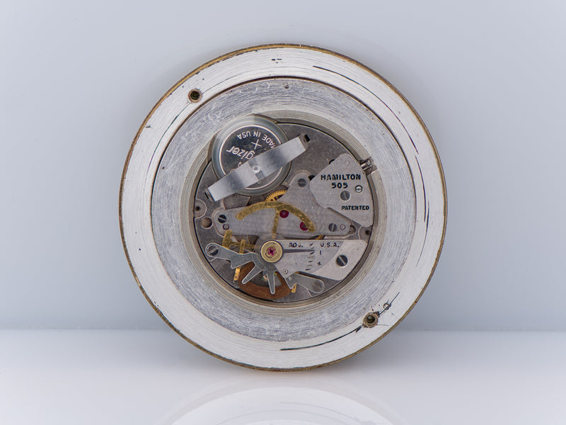 Hamilton Electric Desk Clock 505 Electric Movement