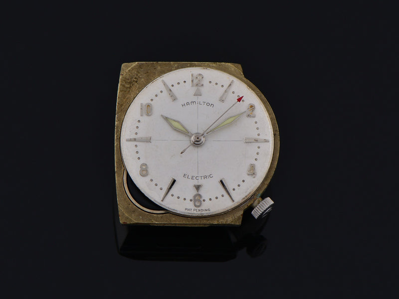 Hamilton Electric Asymmetric Regulus Watch Dial