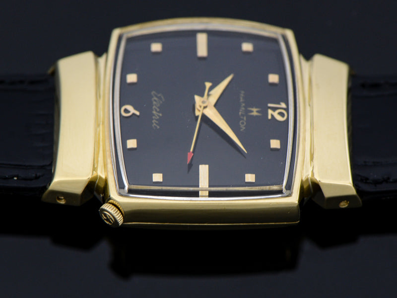 Hamilton Electric Black Dial Everest II Watch | Vintage