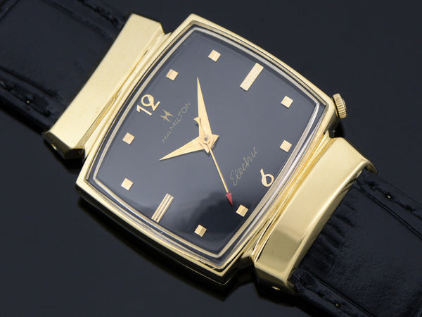 Hamilton Electric Black Dial Everest II Watch | Vintage