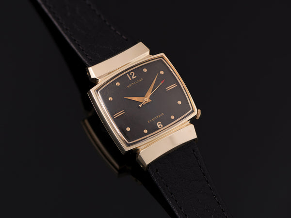 Hamilton Electric Black Dial Vantage Watch