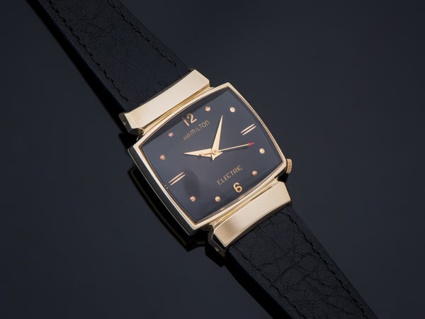 Hamilton Electric Black Dial Vantage Watch